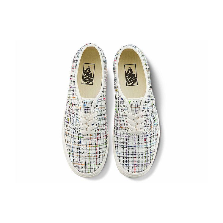 Vans Аутентичные плетеные кроссовки унисекс в клетку, разноцветные, зефирные, VN0A5KS96SV