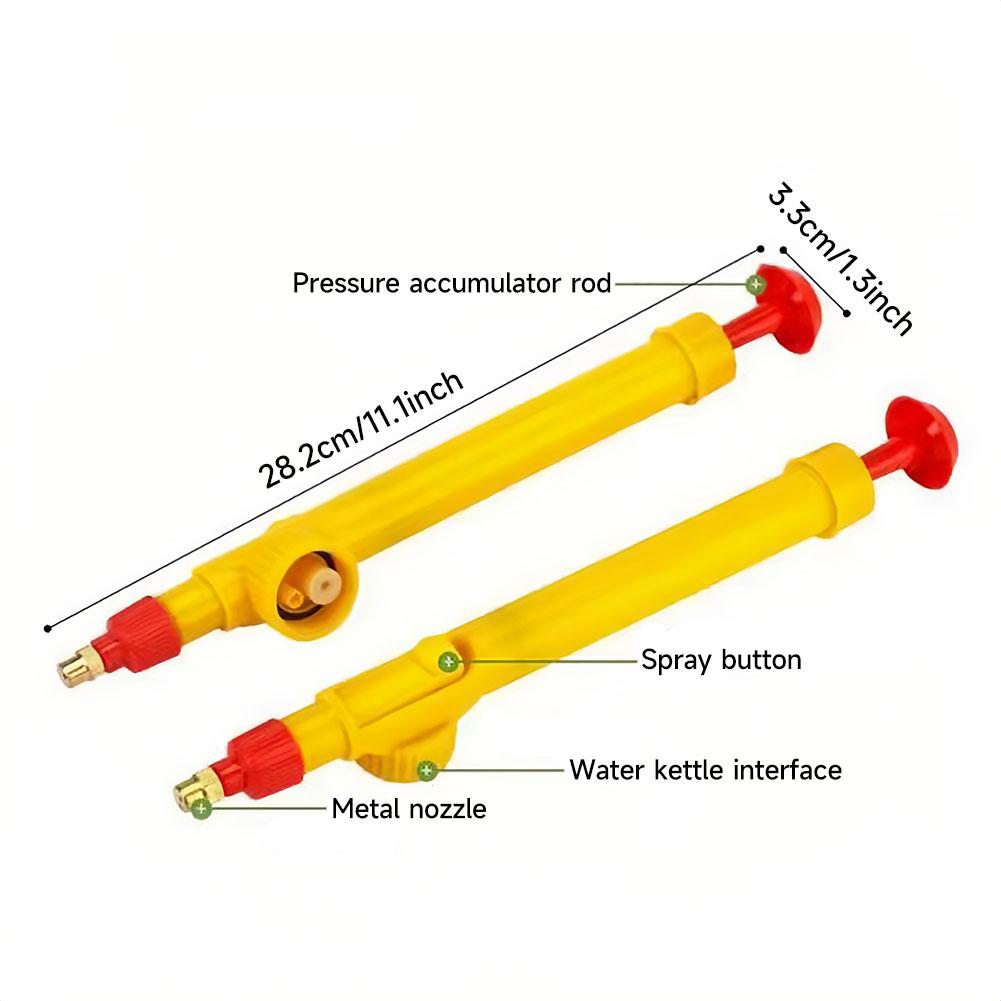 Ручной опрыскиватель Регулируемая насадка с воздушным насосом высокого давления Головка распылителя для бутылки для напитков Садовые принадлежности для полива Ирригационный разбрызгиватель Садовый инструмент