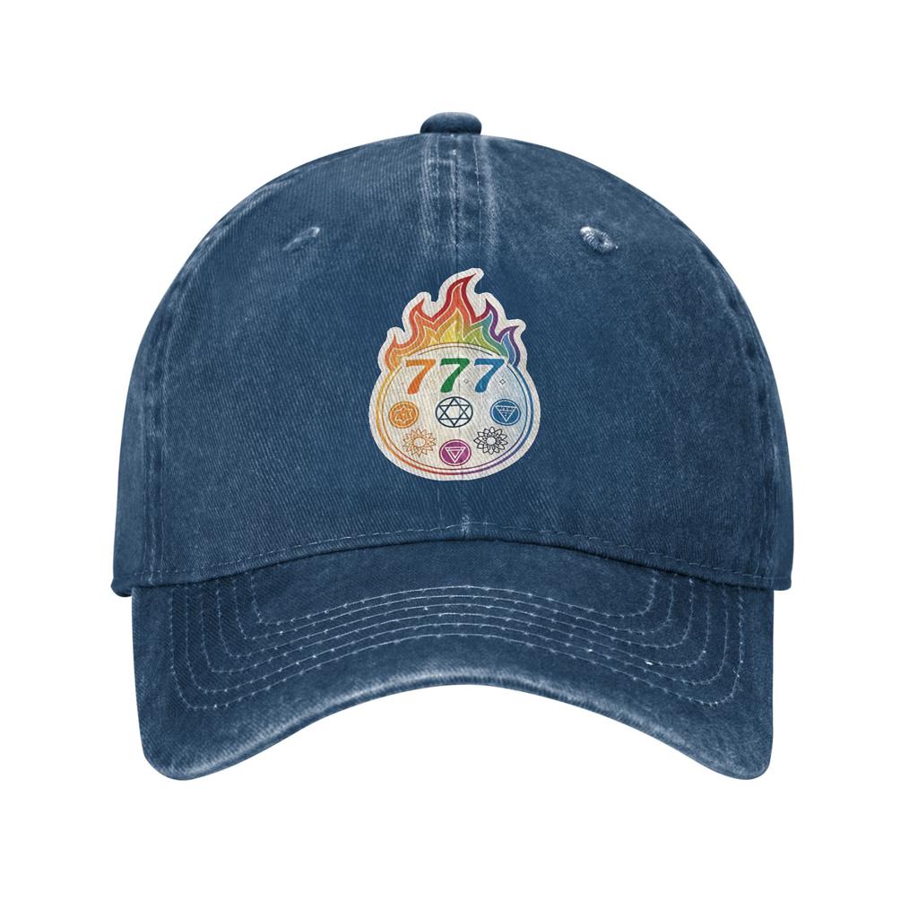 Lucky number witch chakra Baseball Cap Unisex Hats Women Visor Protection Snapback  Lucky Caps