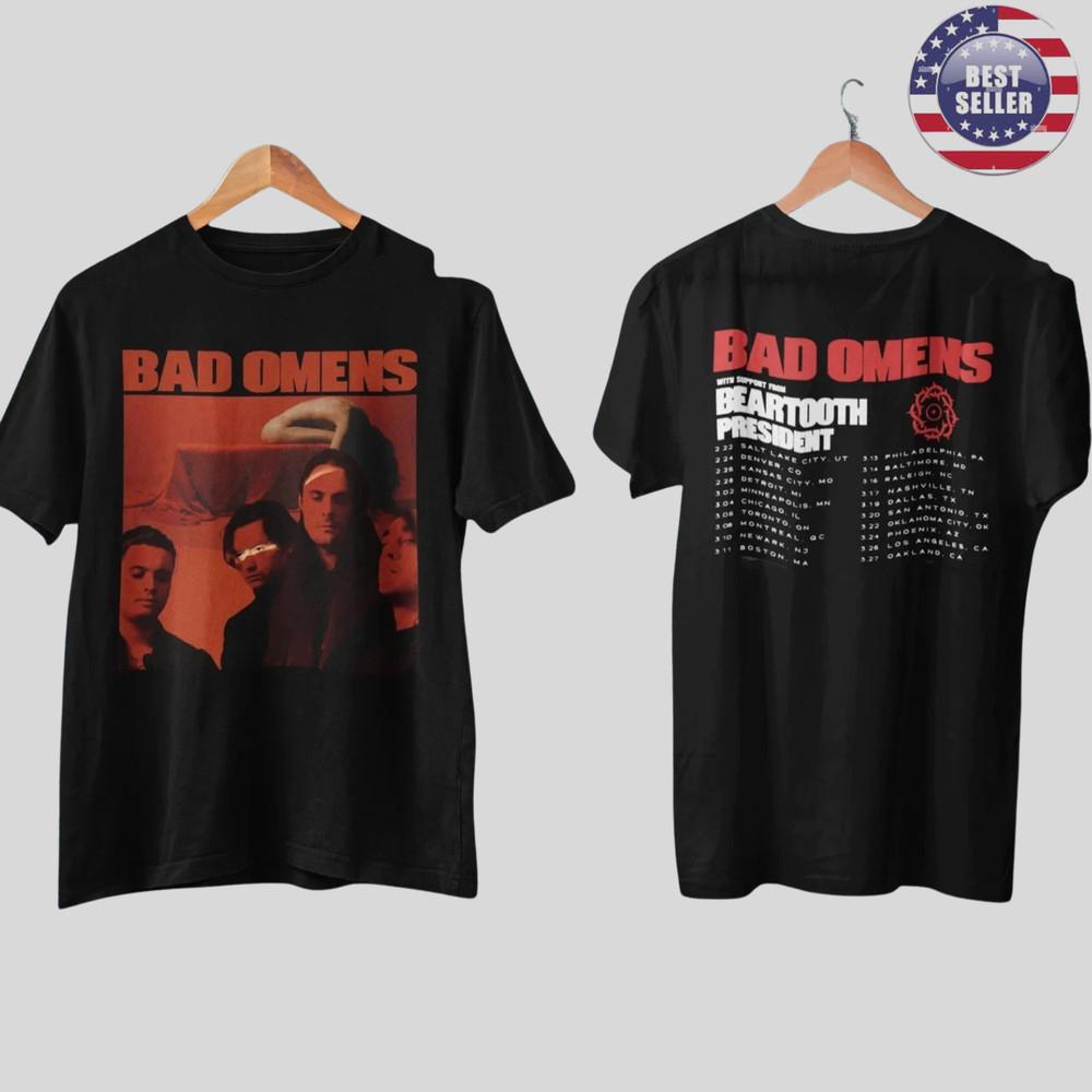 Fastship Bad Omens Love 2026 Tour Metal Music Shirt Unisex T-Shirt