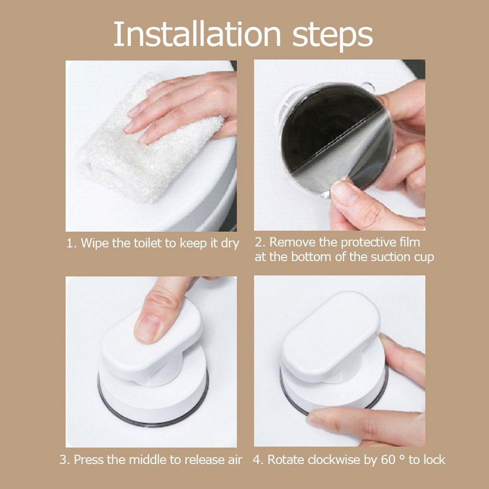 Door Fridge Drawer Bathroom Multi-Purpose Sucker Handle Suction Cup Puller Toilet Lid Lifter