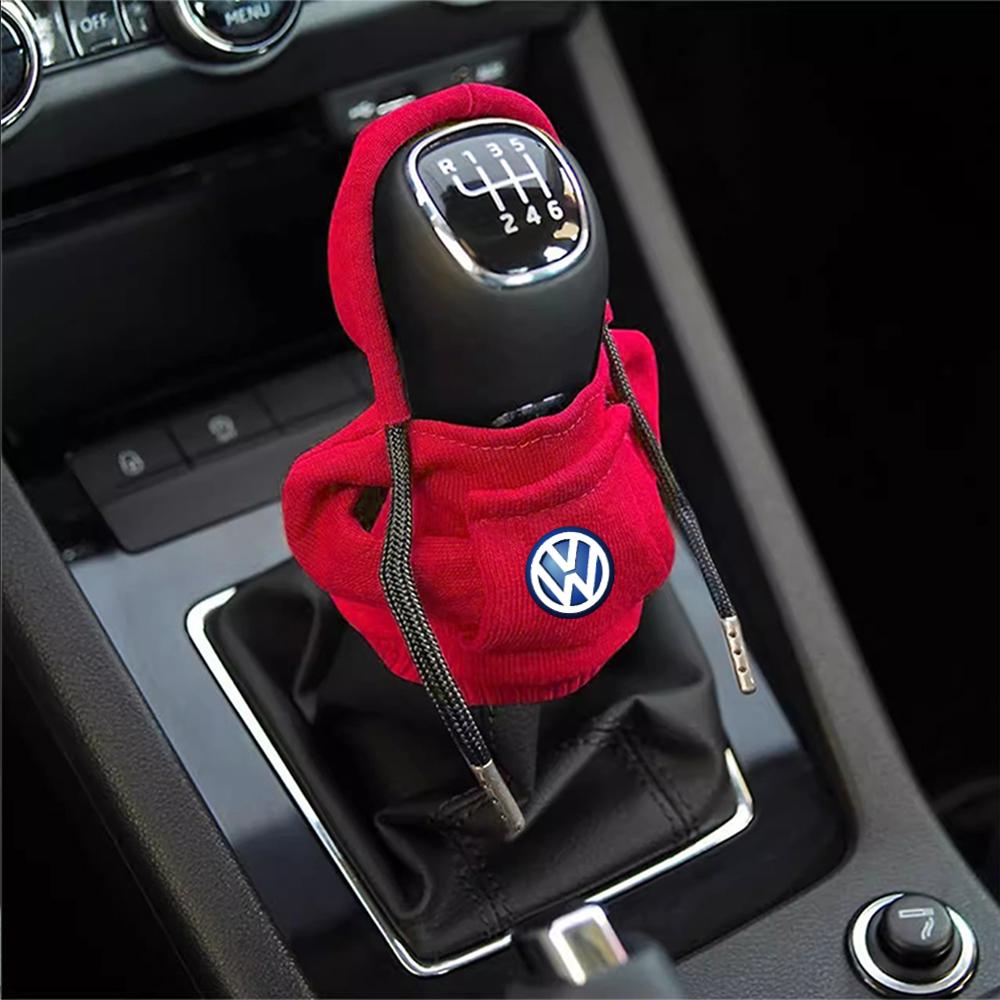 2025 Hot For Volkswagen VW GTI R Golf 7 Polo Tiguan Passat Lavida Rline Hoodie Car Gear Shift Knob Cover Manual Handle Change Le