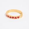 BIMBA Y LOLA [25SS] BIMBA Y LOLA Red Enamel Heart Bracelet B255AIX006RDF