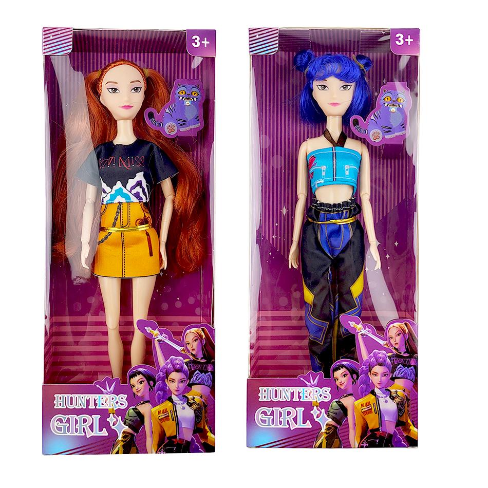 30cm K-Pop Demon Hunters Anime Kpop Girl Group Cartoon Rumi Zoey Mira Action Figures Vinyl Figurines Model Dolls Girls Xmas Gift