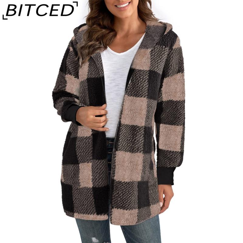 BITCED Women's Fashion Casual Autumn Winter Long Sleeve Cardigans