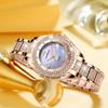 Роскошные модные женские часы из нержавеющей стали, кварцевые часы, элегантные женские наручные часы, подарки для женщин