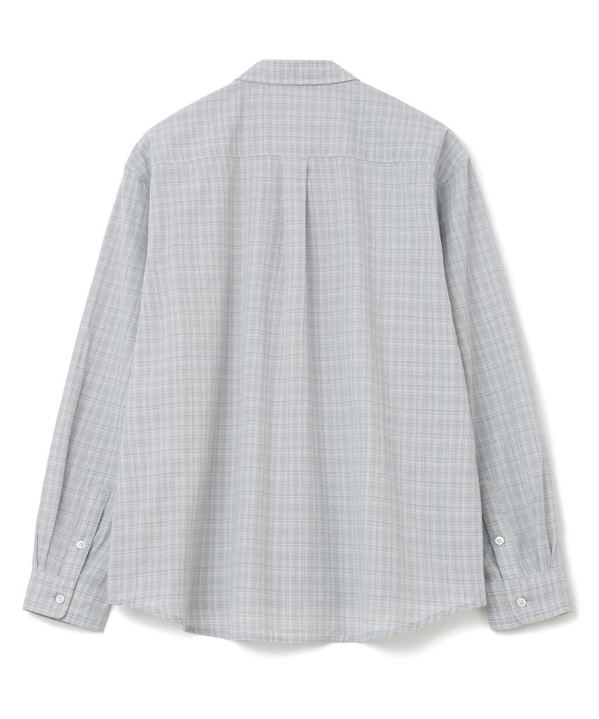MILLO ARCHIVE Wade Check Pattern Shirt [Cloud Grey]