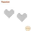 Tancise 925 Sterling Silver Zircon Earrings Drop Earrings For Women Wedding Party Gifts