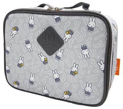 Сумка для подгузников iPlanning Miffy Deodorizing, серая, Ш22 x В17 x Г9 см K2068