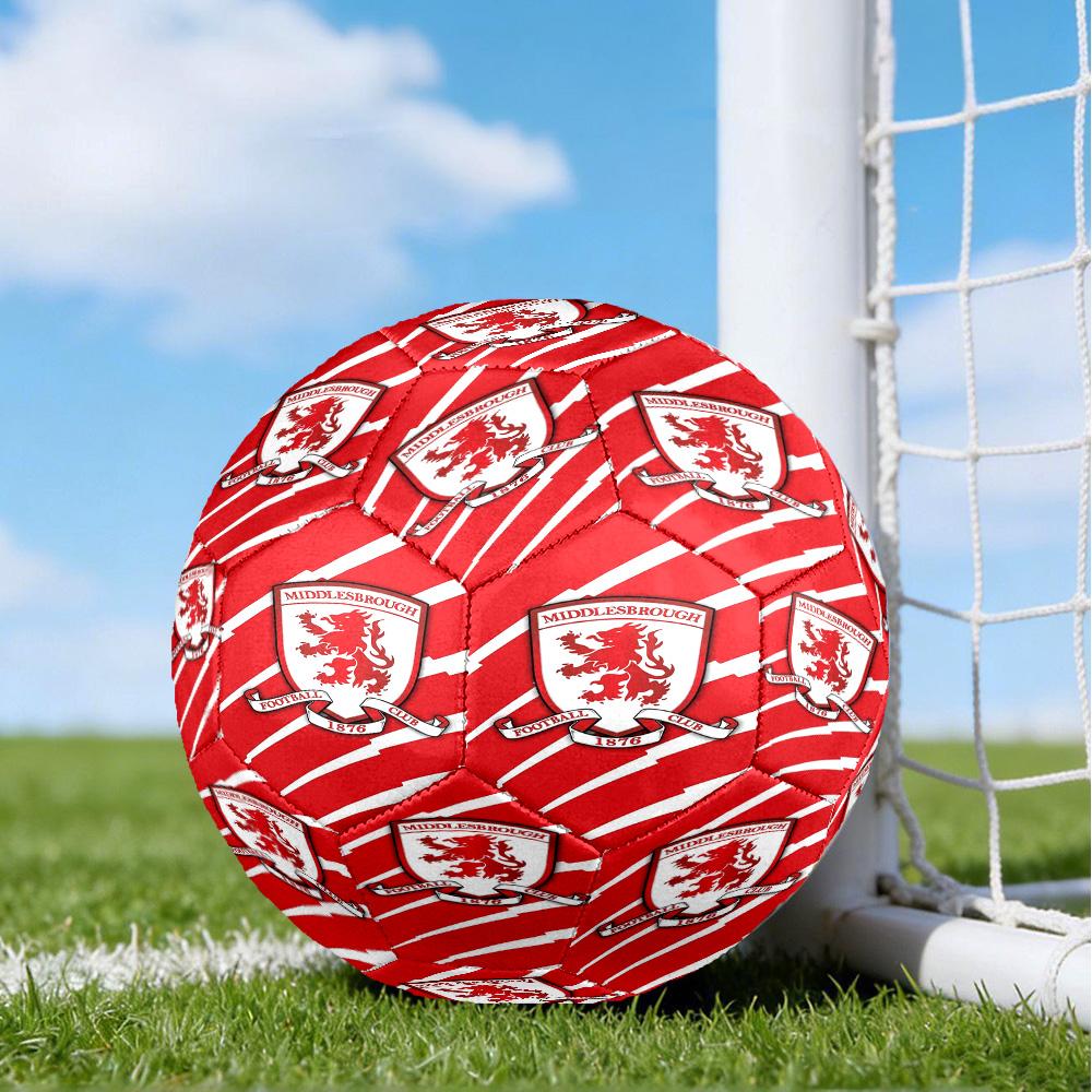 Football Club Emblem Printed Size 5 Soccer Balls, High-Quality, Anti-Slip, Protective Football, A Unique Gift , Birthdays, Christmas Gifts