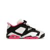 Кроссовки Air 6 Retro Low GS Fierce Pink Kids Белый Черный 768878-061