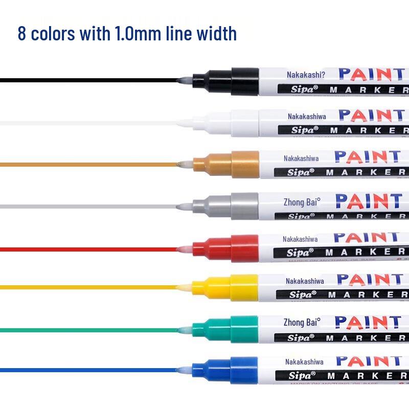Zhongbai SP151 1.0mm Waterproof Oil Paint Marker