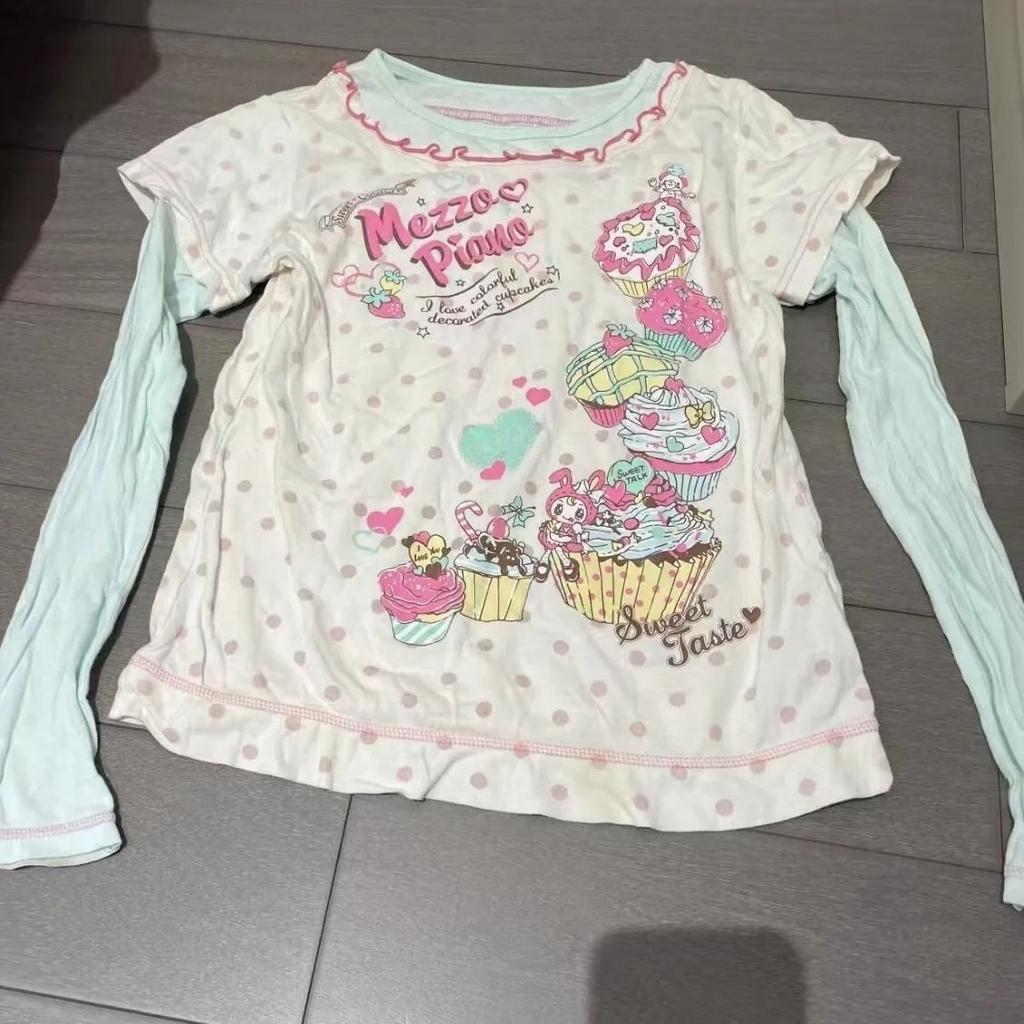 Japanese Cartoon Printing Tanks Women Summer Kawaii Cute Bow Tank Tops  Fairy Lace Patchwork Embroidery Camisoles Y2k Aesthetic