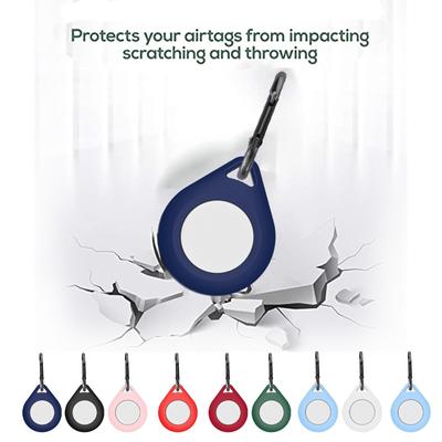 Для чехла AirTag силиконовый защитный чехол-брелок AirTags-Tracker