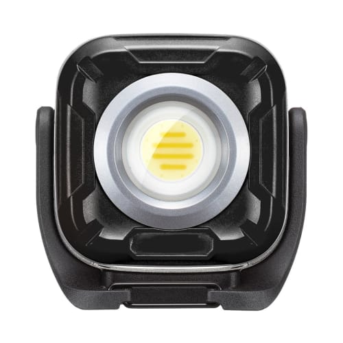 Sanwa Direct LED Work Light, Rechargeable, Type-C, 1300 Lumens, Adjustable Angle, Stepless Dimming, with Magnet and Carabiner, Waterproof, IPX6, 800-L