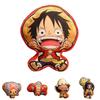 Креативная плюшевая подушка One Piece, мультяшная подушка Луффи, Зоро, Чоппера, детский фестивальный подарок, персонажи)