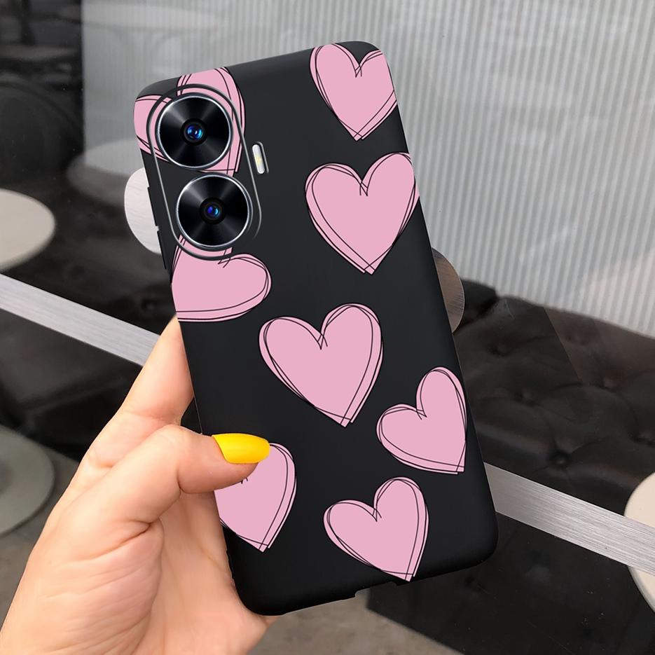 For Realme C55 Case 2023 New Fashion Cartoon Cover Soft Silicone Shockproof Phone Case For Realme C55 C 55 RealmeC55 Bags Bumper