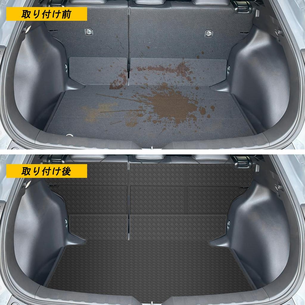 YORKNEIC Toyota Corolla Cross Luggage 10 Modified October 2023 Vehicle 2WD Багажник Спинка Сиденья Задний Карго Синтетическая Кожа Пятно Груза