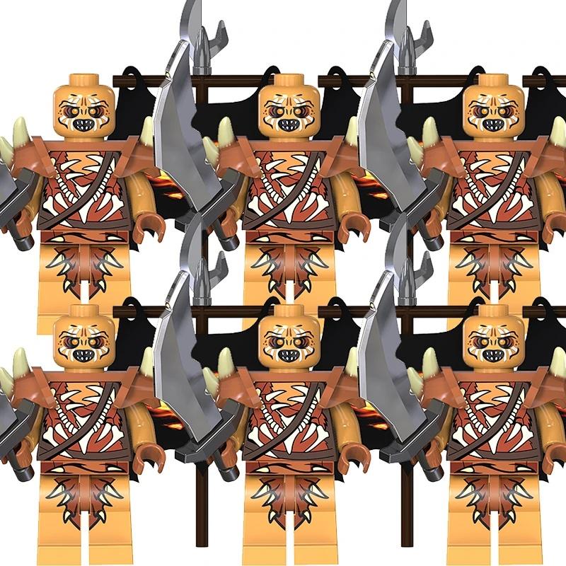 Средневековый Солдат Легиона Минифигурка Конструктор Игрушки для Сборки