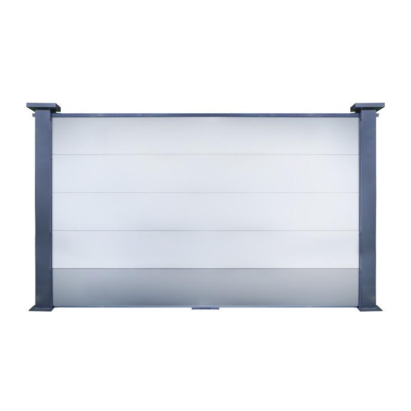 Prefabricated Steel Structure Safety Barrier for Road and Subway Construction Sites