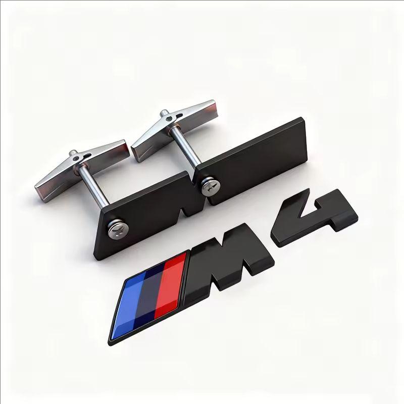 CTCE1 3D ABS/Metal Car Styling Front Grille Badge Emblem Accessory For BMW M E46 E90 E60 F30 F10 E39 E36 F20 G30 G20 E87 E92 E91 E30