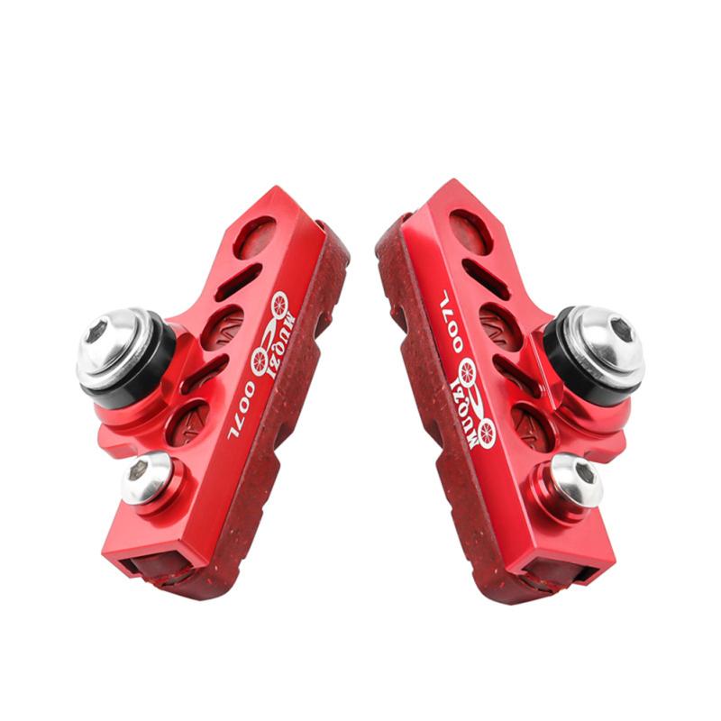 1 пара резиновых тормозных колодок C-образного типа, износостойкие шумопоглощающие удлинительные тормозные колодки для дорог