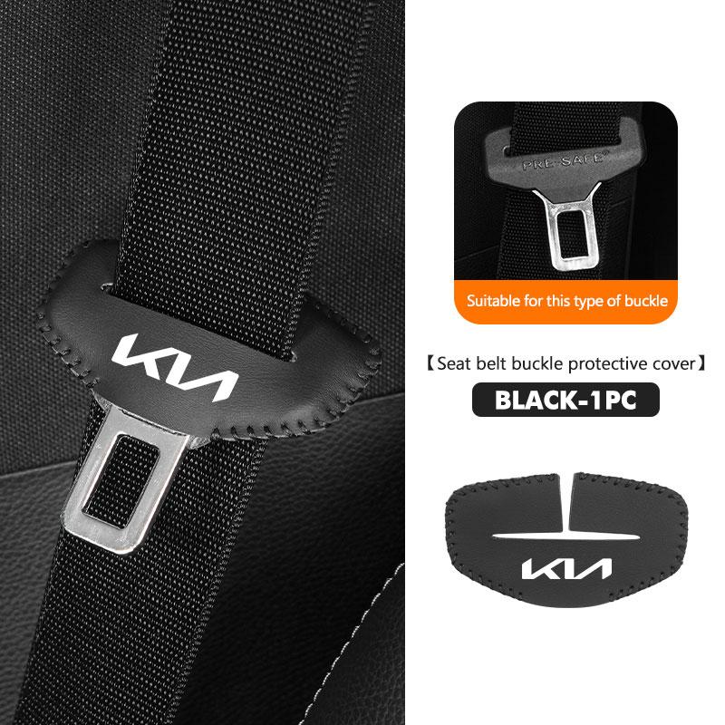 UQQV8 Car Seat Belt Buckle Clip Protector Cover Shoulder Padding Pad For KIA Rio K5 K2 Sportage Ceed Sorento Picanto Stinger Soul