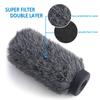 YOUSHARES NTG3 Mic Windscreen Deadcat Windmuff Loaded for Sennheiser MKH416 Shotgun Mic Wind Shield Up Long - NTG-3 7.1"