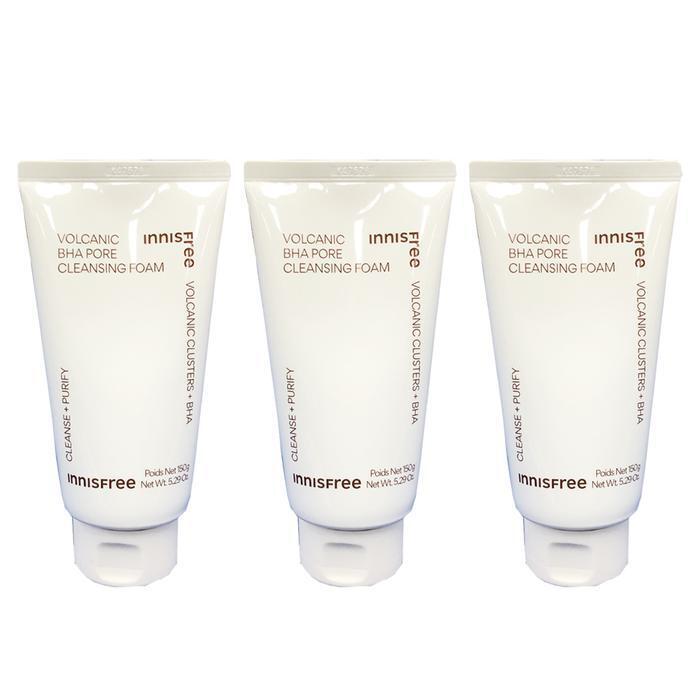 Innisfree Очищающая пенка для пор с вулканическим пеплом 150 г (новый) 3 шт. HIS (11563244)