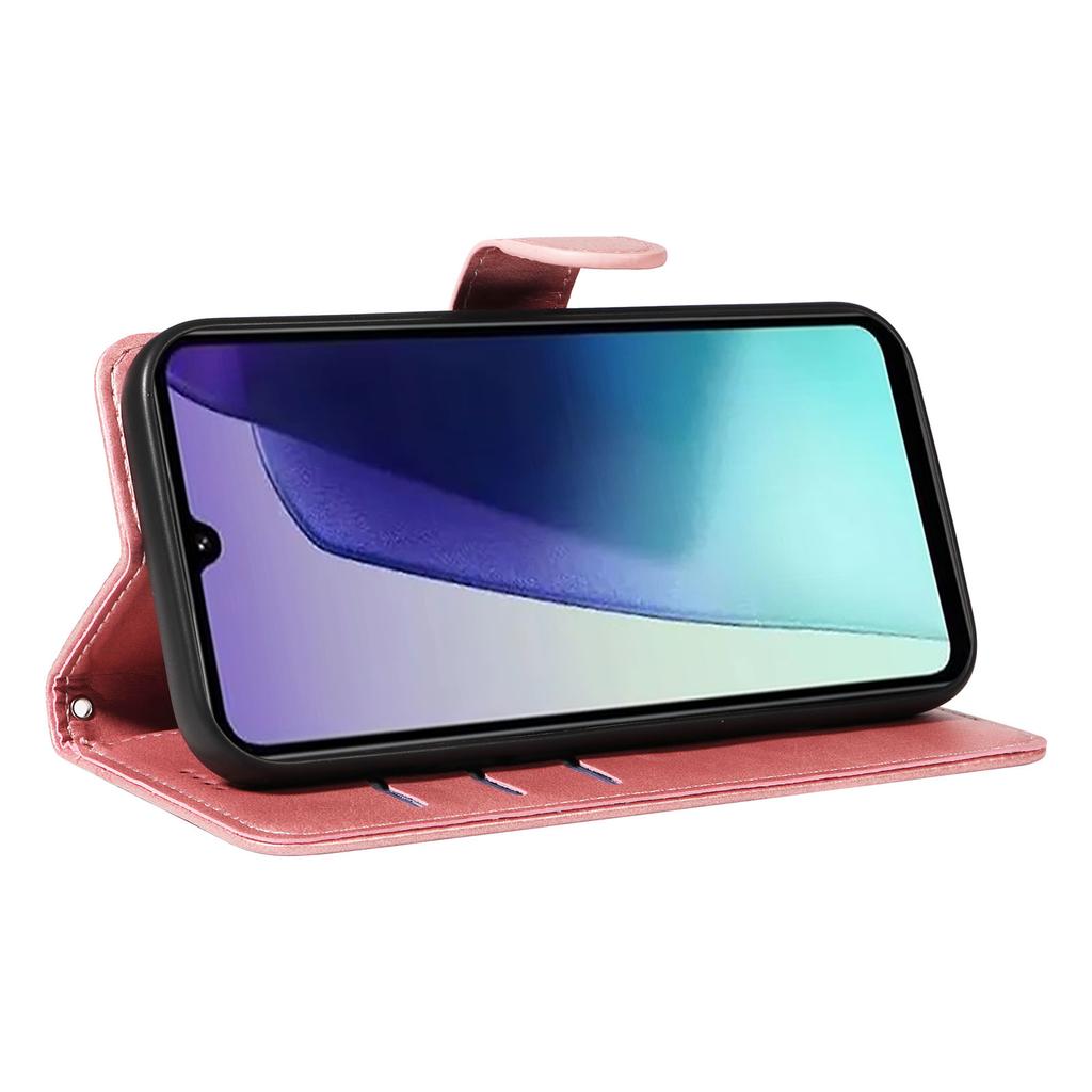 Чехол-книжка для Xiaomi Poco C75 4G/Redmi 14R 5G/14C 4G, кожаный чехол для телефона с Т-образными линиями