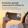 Чехол-рамка с крокодиловым узором для iPhone 16, 15, 14, 13, pro max, ультратонкий деловой чехол-накладка для Apple 16pro MAX, аксессуары