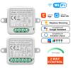 Himojo Tuya Wifi ZigBee Wireless1/2Gang Module Mini Dimmer Interrupter Remote Control Electric Circuit Smart Breaker Switch