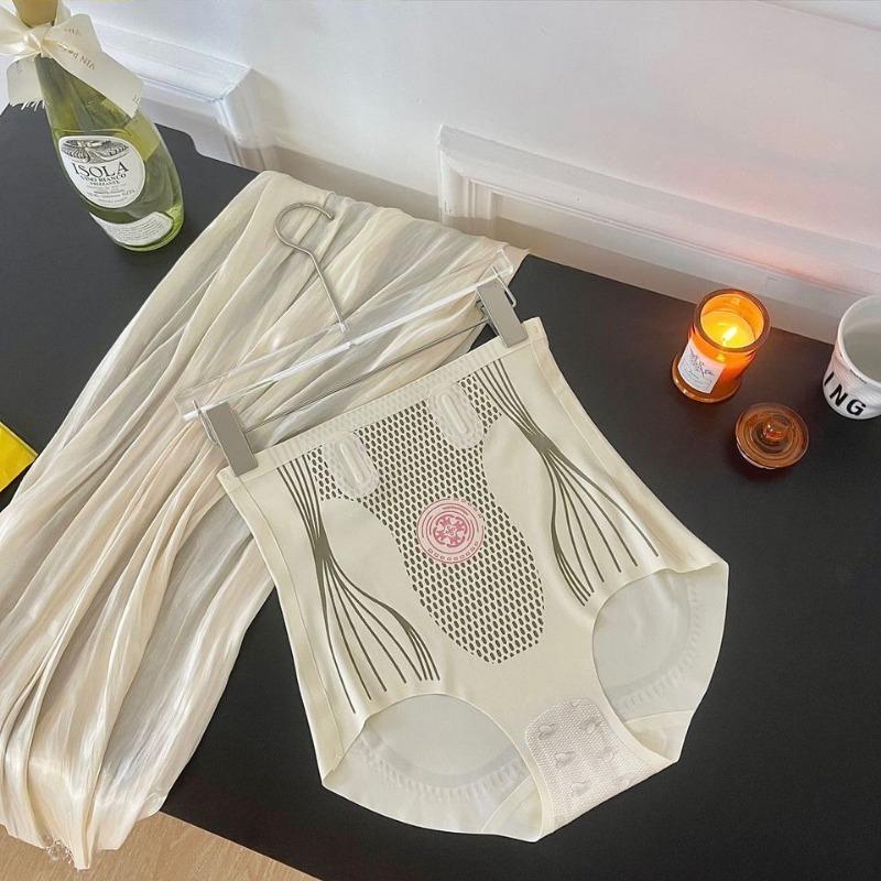 Женские трусики-корсет из ледяного шелка с высокой талией для подтяжки бедер, бесшовное корректирующее белье, пояс для живота, подтяжка ягодиц, утягивающие трусики для талии