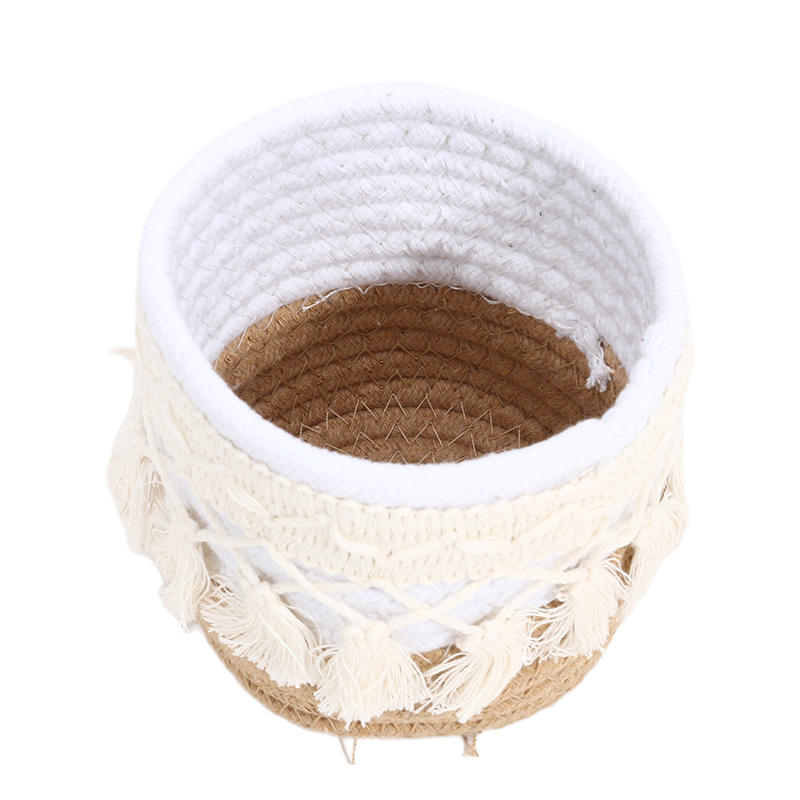 Креативный Бохо Декор Органайзер для Кистей для Макияжа Настольная Мини Корзина для Хранения Пенал для Ручек и Карандашей Контейнеры для Очков