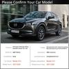 Black Carbon Fiber Door Handle Cover for Mazda CX-5 CX5 CX 5 KF 2017~ 2018  Car Accessories Stickers Trim Set Chrome