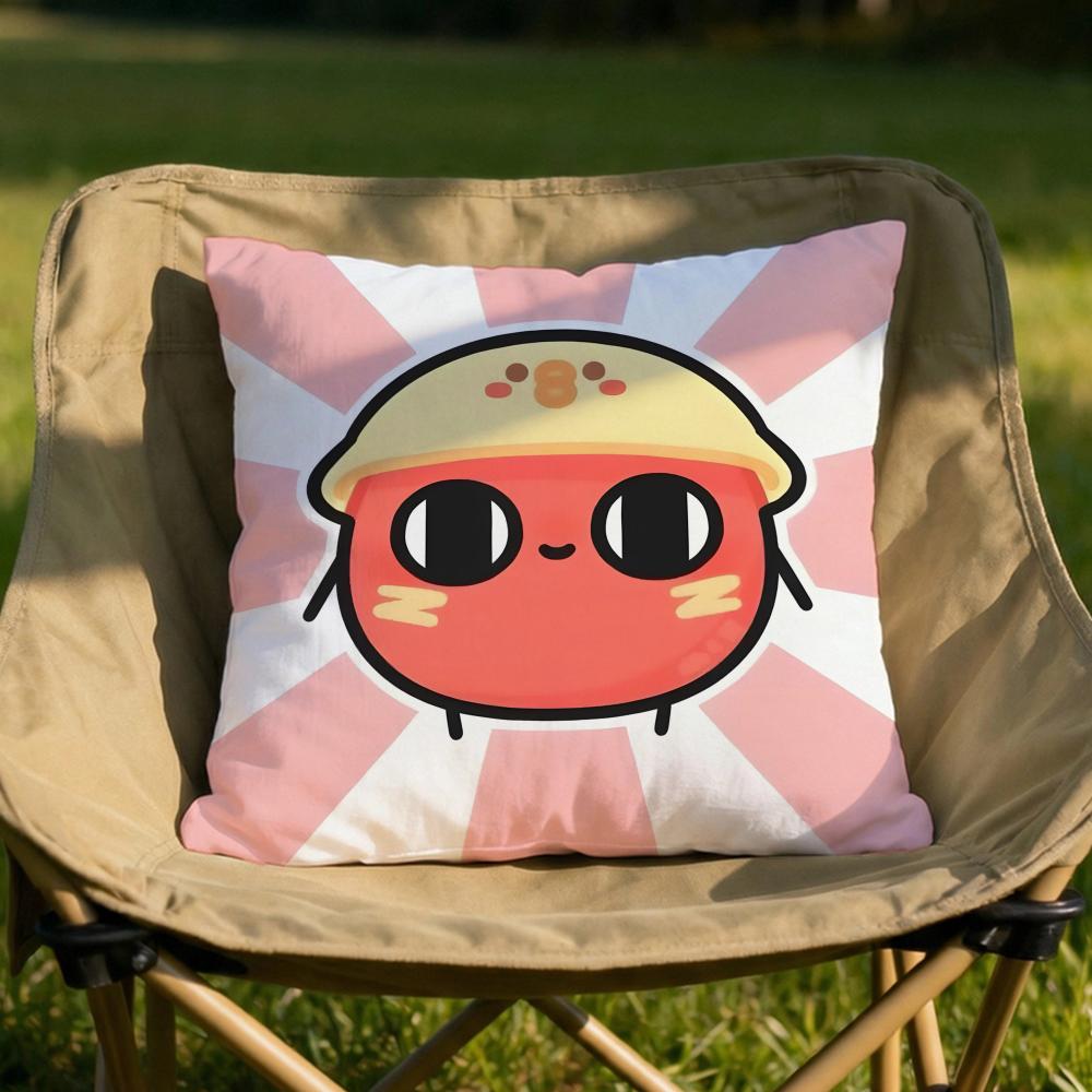 Game Eggy PartyY Cushion Cover Soft Reversible  Durable Pillow Cover  MultiScene Use for Home  Car Daily Comfort