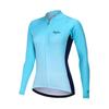Raphce Женская веломайка с длинными рукавами, рубашки для женщин, одежда для велоспорта, дышащая веломайка для горного велосипеда с 3 карманами