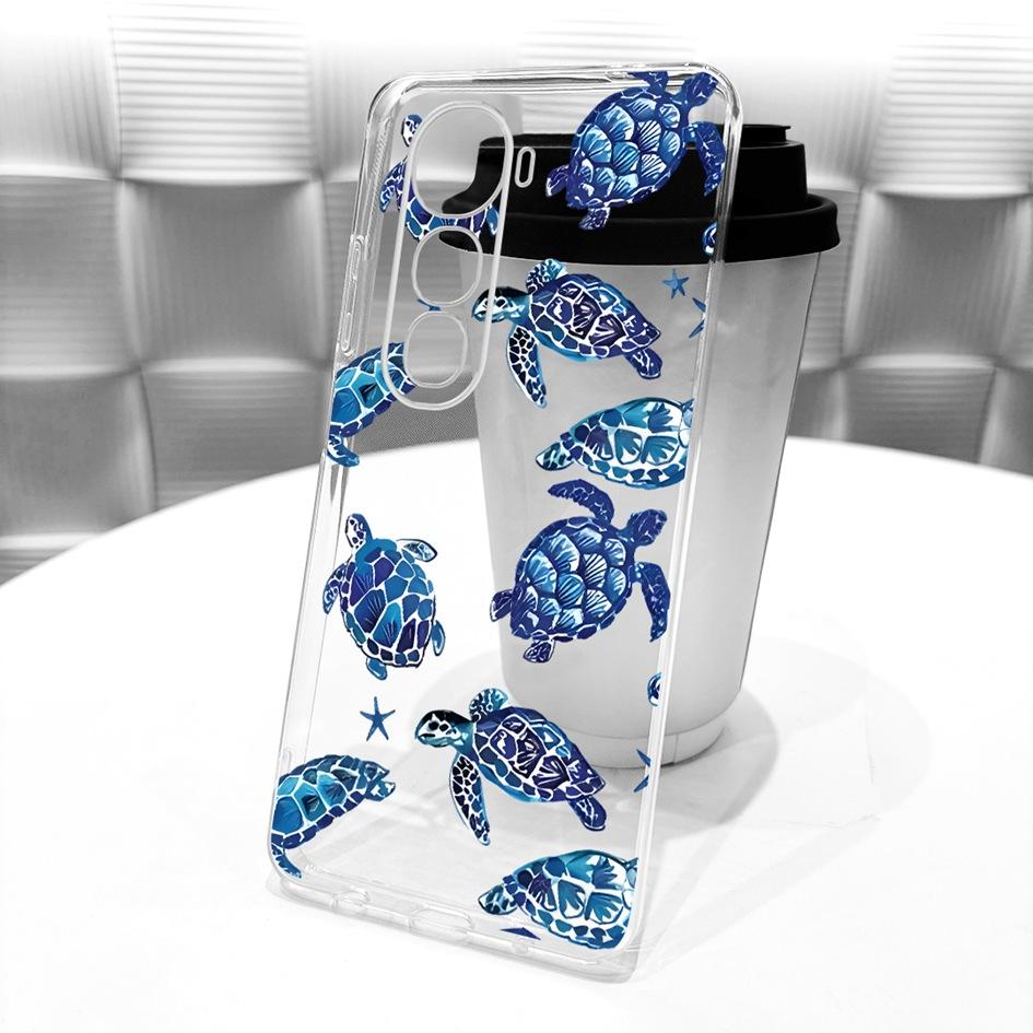 For Vivo Y400 5G Case V2506 New Fashion Flower Cover Transparent Silicone Slim Soft Phone Cover For Vivo Y400 Pro Y400Pro Bumper