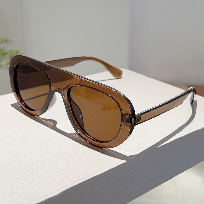 Солнцезащитные очки-авиаторы мужские винтажные с цветной оправой в стиле «конфетти», для улицы, повседневные, женские, ретро, стильный дизайн, защита от УФ-лучей, декоративные