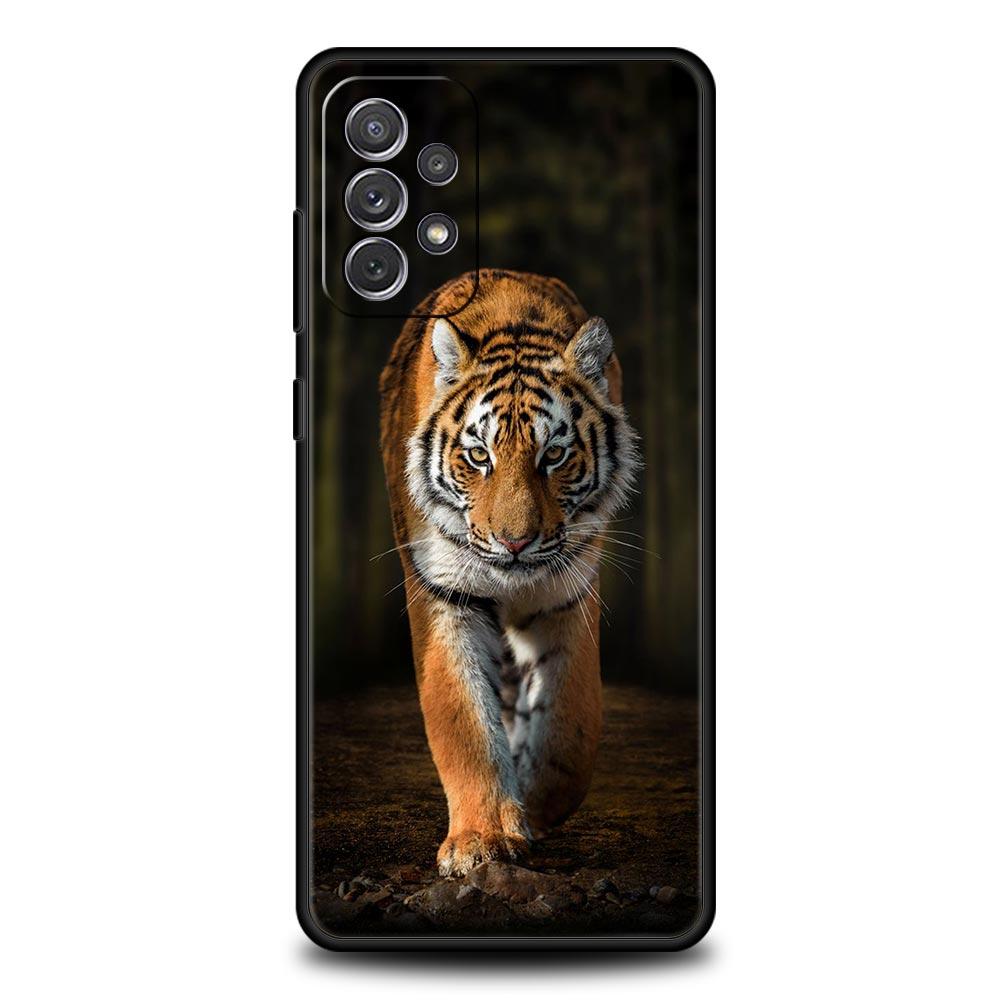 Чехол для телефона с тигром для Samsung Galaxy A73 A53 A33 5G A13 4G A03 A23 A21s A03s A11 A31 A41 A51 A52 A71 M21 M22 M31 A01