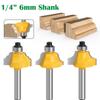 6MM Shank Milling Cutter Tungsten Carbide Trimming Machine New Router Bit