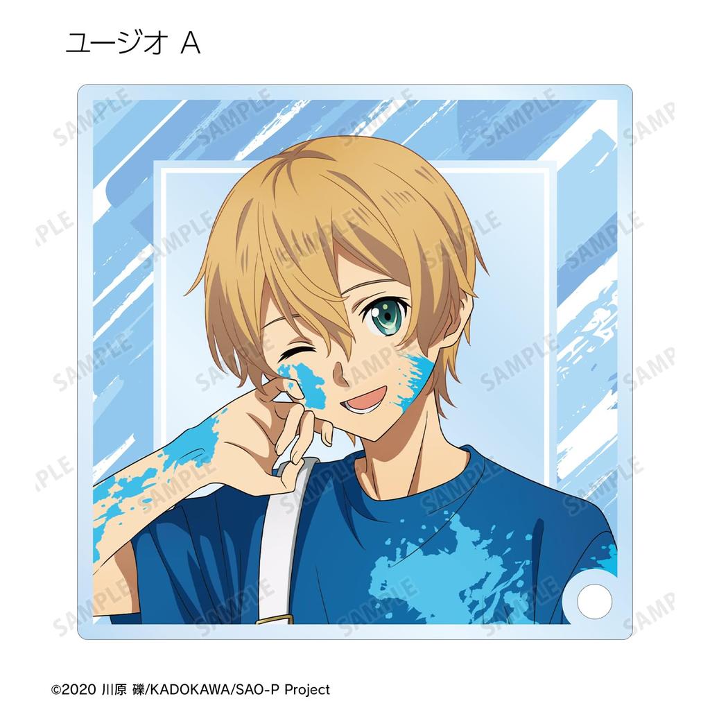 Sword Art Online Оригинальная раскраска Стиль Торговая акриловая подставка Панель Коробка из 12 шт. Вер.