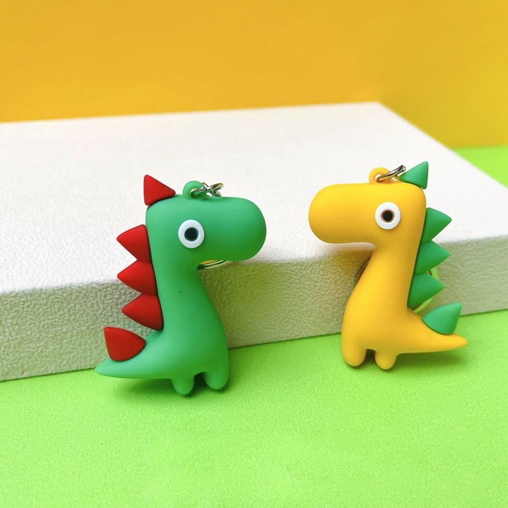 Multi-function Dinosaur Key Holders Multicolor Key Chain Creative Animal Cartoon Key Ring Women