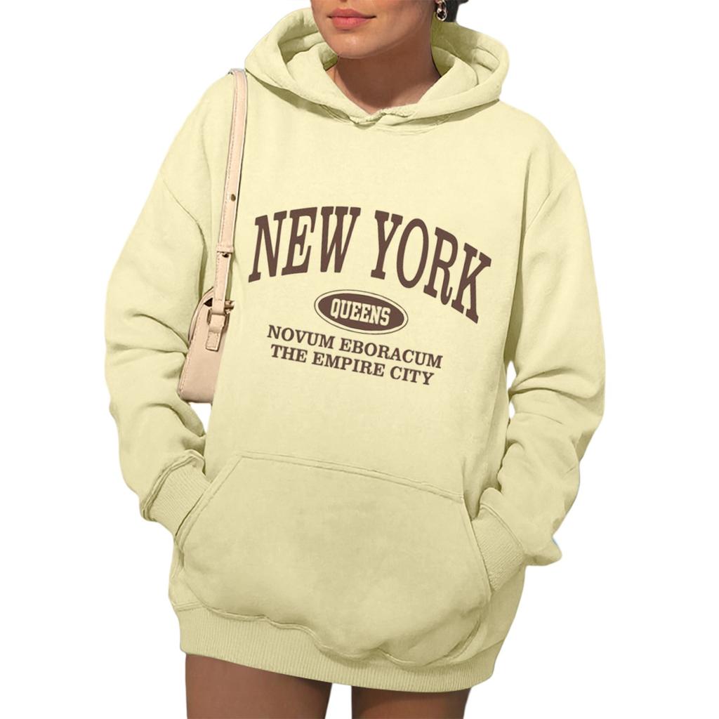 Womens Hoodies Fall Fashion Sweatshirts Printed Casual Long Sleeve Loose Sweatshirt Fall Hoodie Sweatshirt