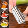 Stainless Steel Peeler Melon Potato Carrot Cucumber Multifunctional Fruit and Vegetable Tools Household Kitchen Tools Shredder