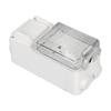 Weatherproof Outdoor Power Socket US Plug Electrical Wall Socket Electrical Power Receptacle with Cover Easy to Use