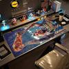 Football Messi Personalized Name Mouse Pad Desk Mouse Pad Computer Desk Mat Non-Slip Rubber Bottom Gaming Accessories Ideal Gift for Gamers