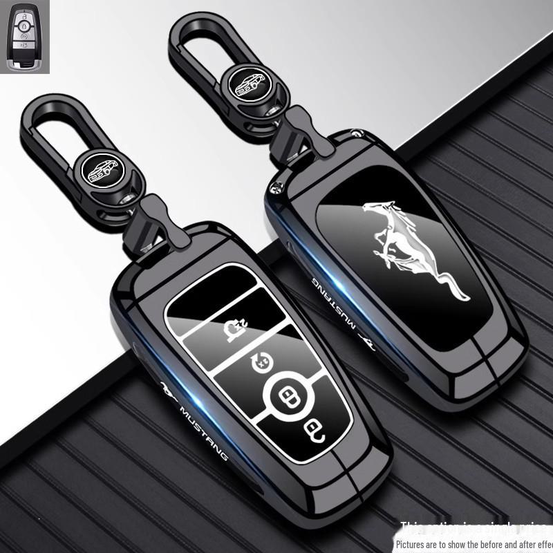 Чехол для ключа Ford Mustang Electric GT - SHELBY Сумка для машины Пряжка Ракушка