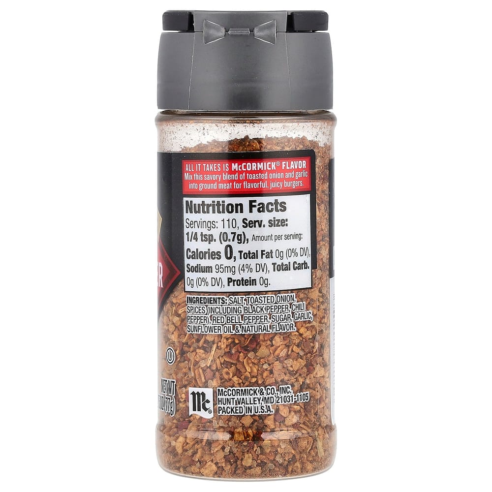 McCormick Grill Mates Burger Seasoning 77g (2.75oz)