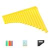 18 Pipes Pan Flute Portable Wind Instrument Beginner Friendly C Scale Panpipe  Practice Instrument